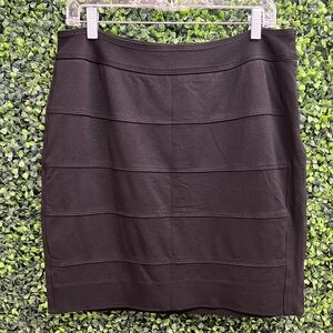 White House Black Market Black Skirt